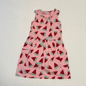Hanna Andersson Pink Watermelon Kids Dress